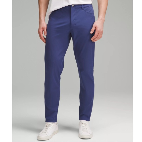 lululemon athletica Other - Lululemon-ABC Classic-Fit 5 Pocket men’s Pant 34x33 Warpstreme. Blue. Like new!